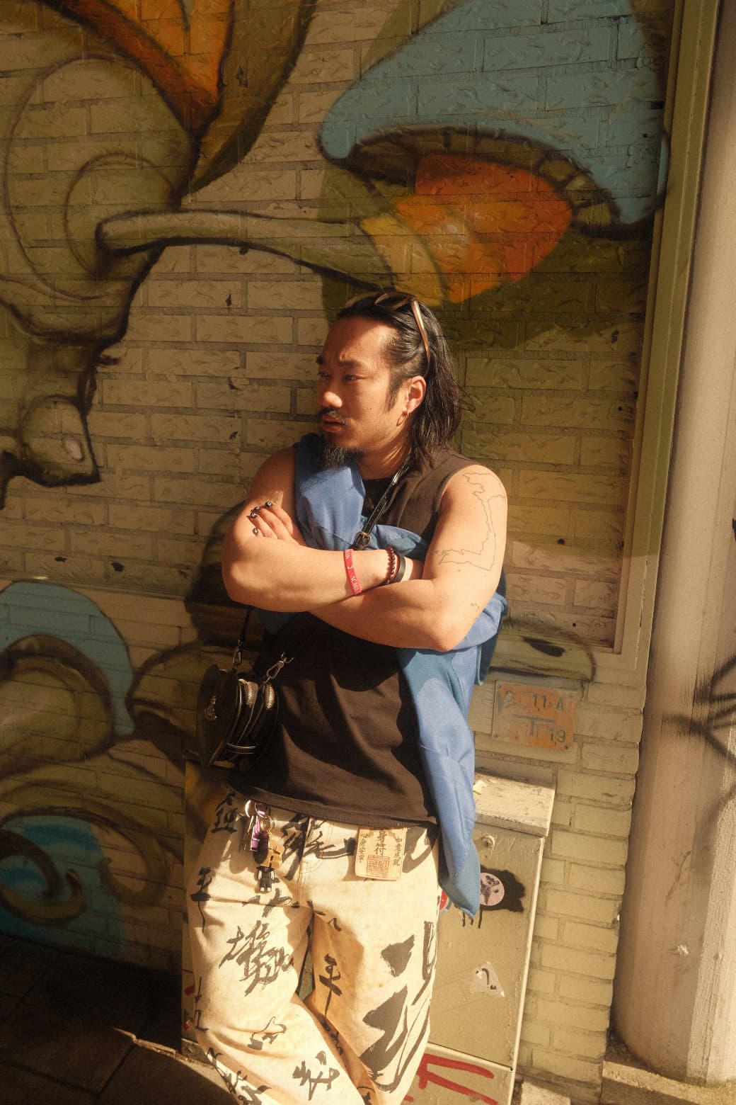 DUKEZ graffiti wall golden hour Den Bosch